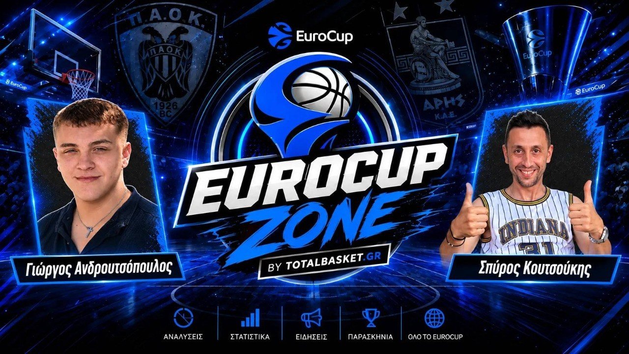 ΠΡΕΜΙΕΡΑ EUROCUP ZONE | Ανάλυση των ρόστερ και αντιπάλων του ΠΑΟΚ & Άρη και οι πρώτες προβλέψεις
