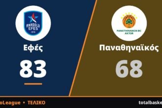 Εφές – Παναθηναϊκός 83-68: Ο Μάλκολμ «καθάρισε» το τριφύλλι στην Κωνσταντινούπολη
