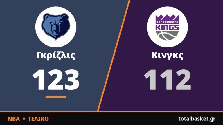 Τζερόμ και Γκρίζλις έκαναν το 3-0 στο Σακραμέντο