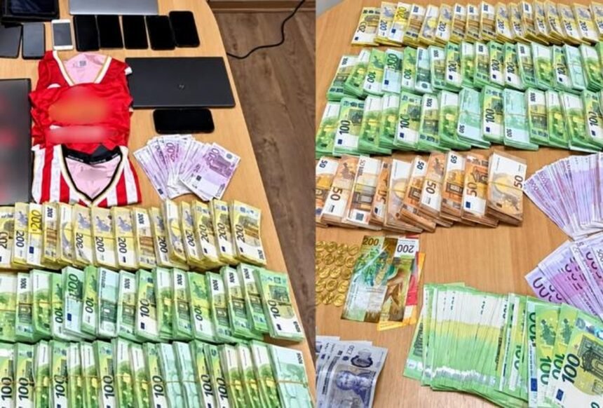 931.463 ευρώ, 14 κινητά και τρεις φανέλες στα κατασχεθέντα της υπόθεσης